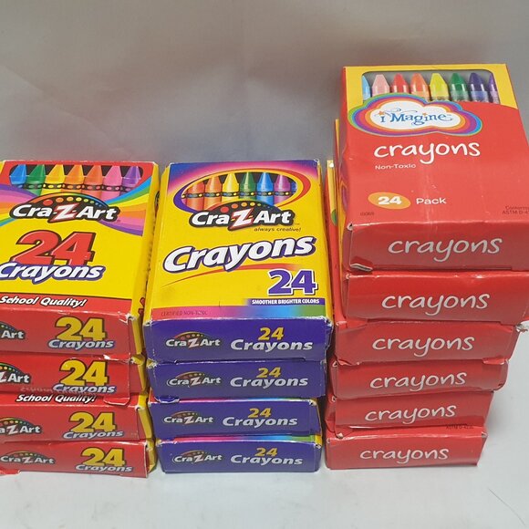 Over 400 NEW Crayons Crayola CraZArt Imagine - Picture 2 of 15